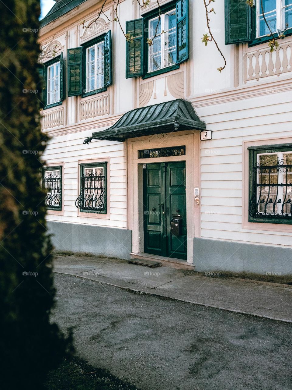 A pretty facade in Austria