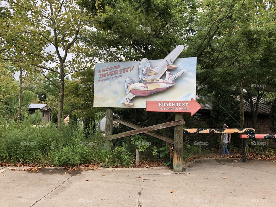 Discover Diversity Eco-Tour Sign