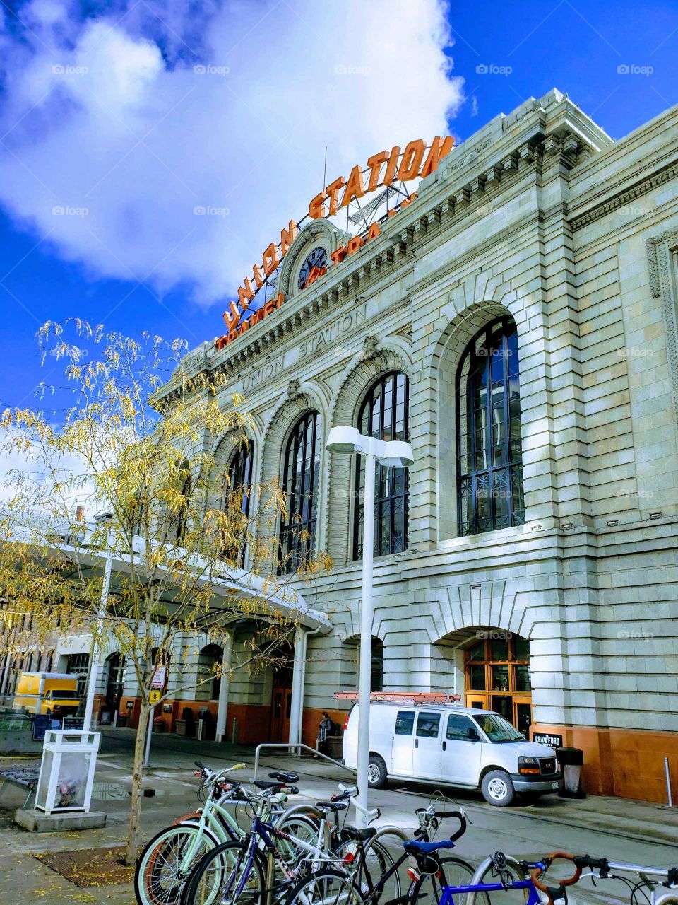 Union station downtown Denver, Colorado  Train station