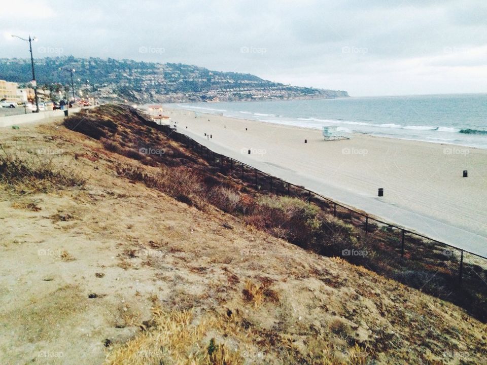 Beach landscape