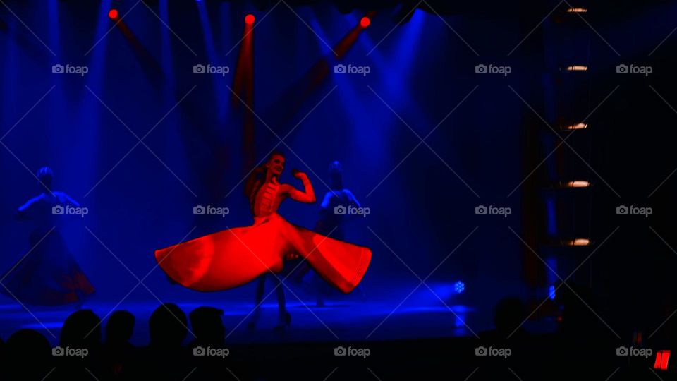 Red dress