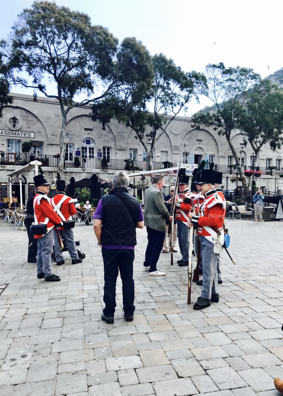 #gibraltarregiment #soldier #street #outdoors #uniform