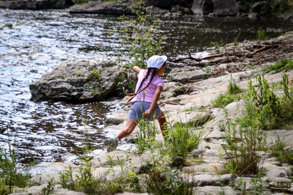 Running by the river