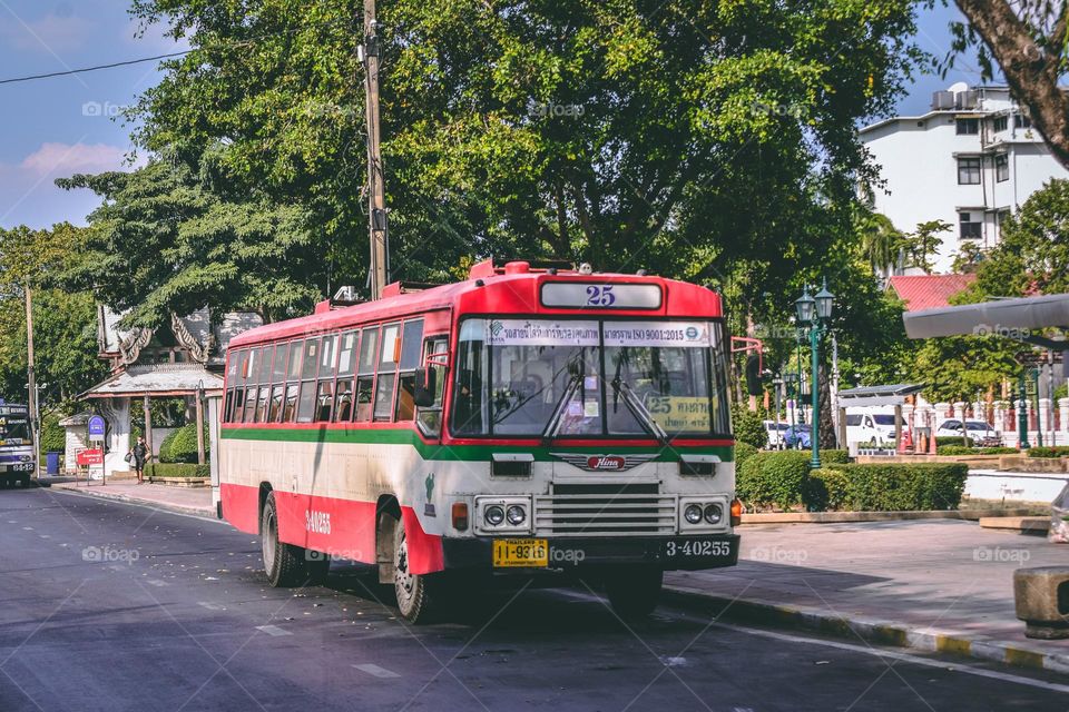 Old Town Bus Bangkok Thailand