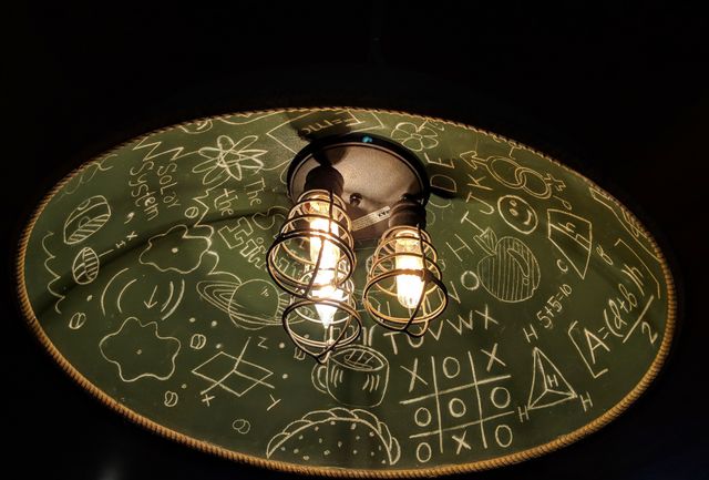 retro lamp