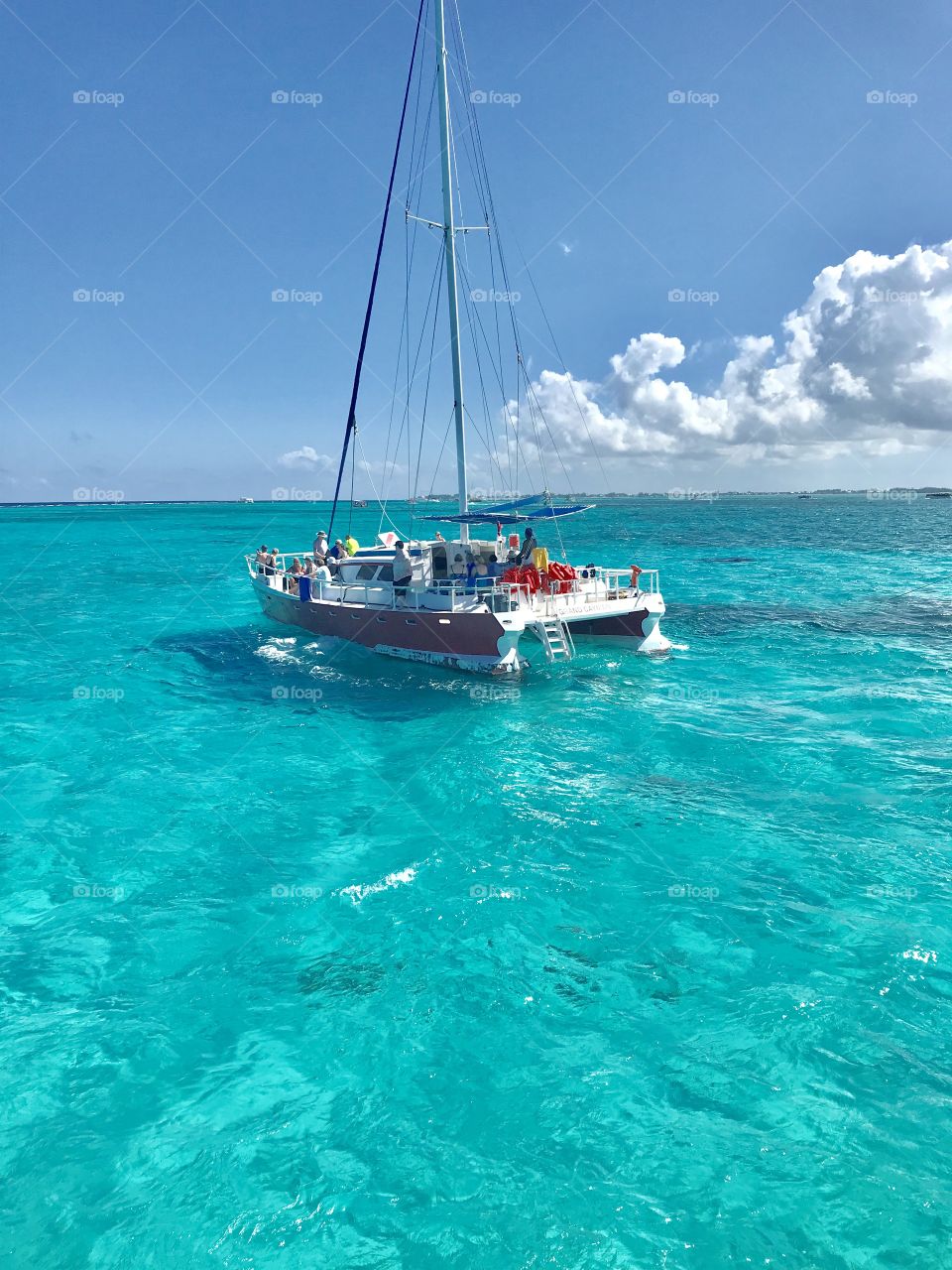 Caribbean Sea Boat