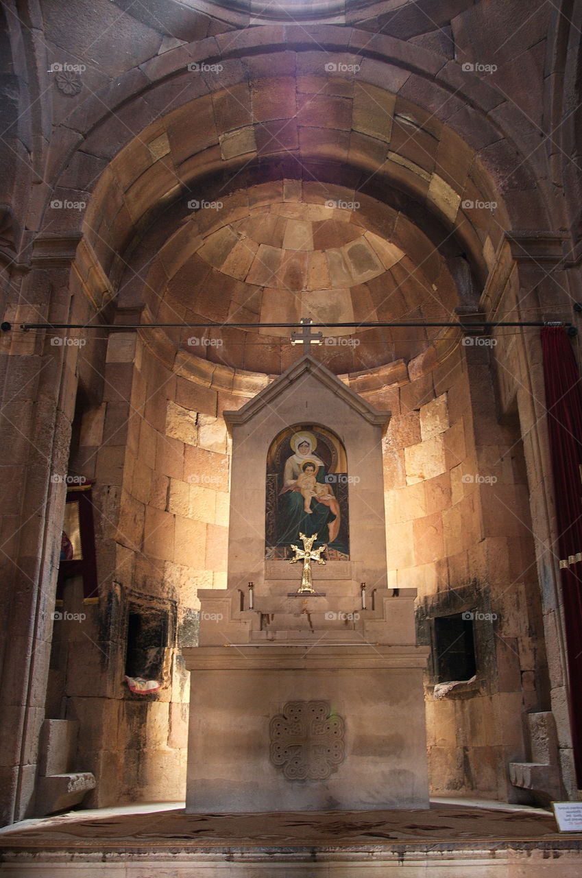 Altar, Noravank Monastery, Armenia.