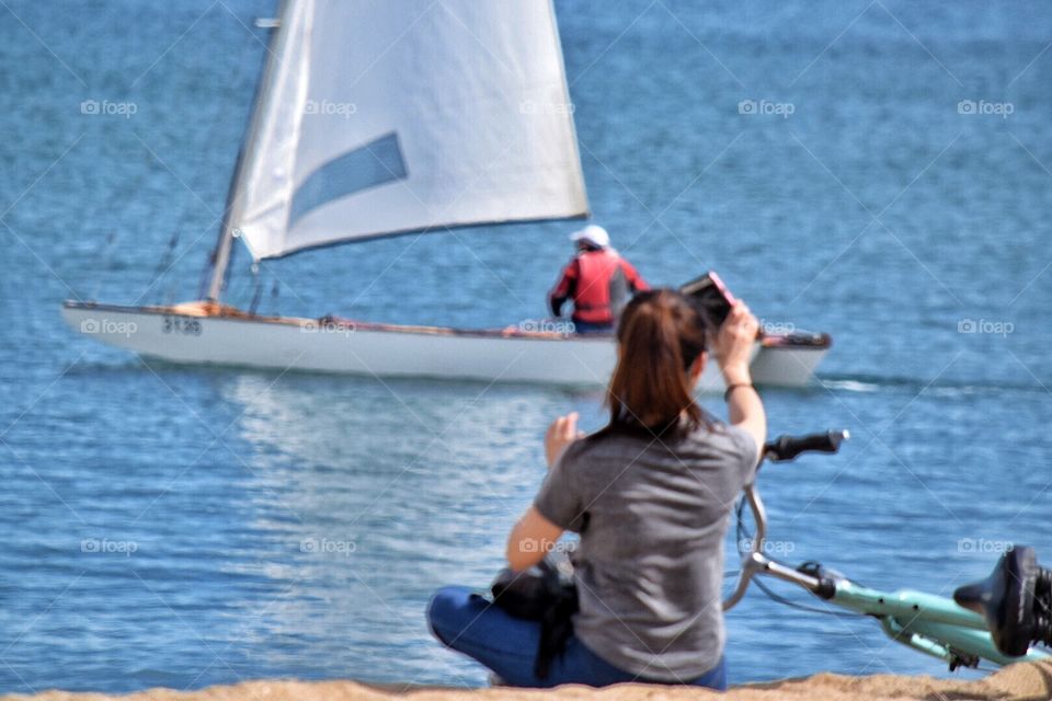 Girl taking a pic 