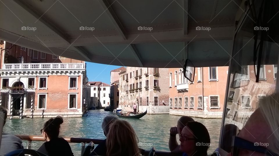 Venice's gondola are superbly, elegantly engineered and I love how they glide on the surface of the water.
