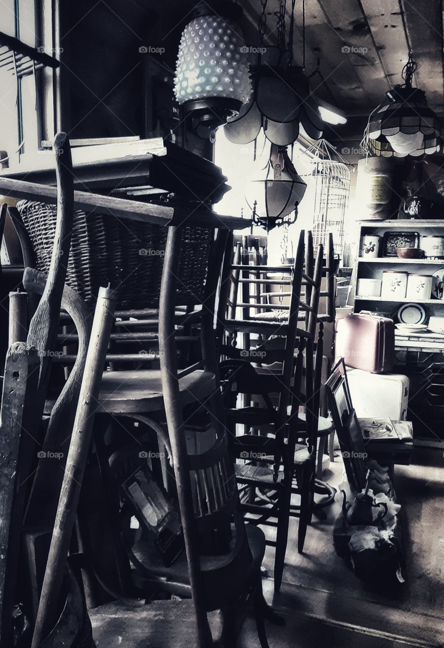 Cluttered Vintage Collectibles