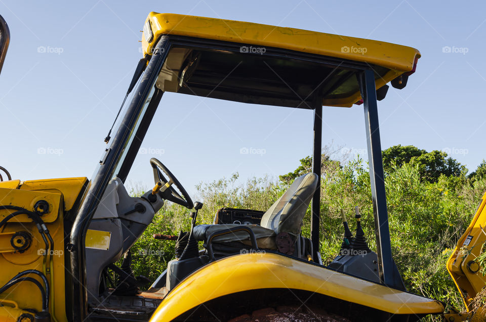 Backhoe Loader Cab