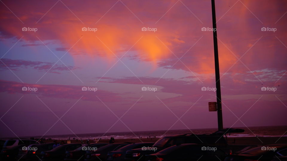 Sunset, Dusk, Dawn, Evening, Landscape