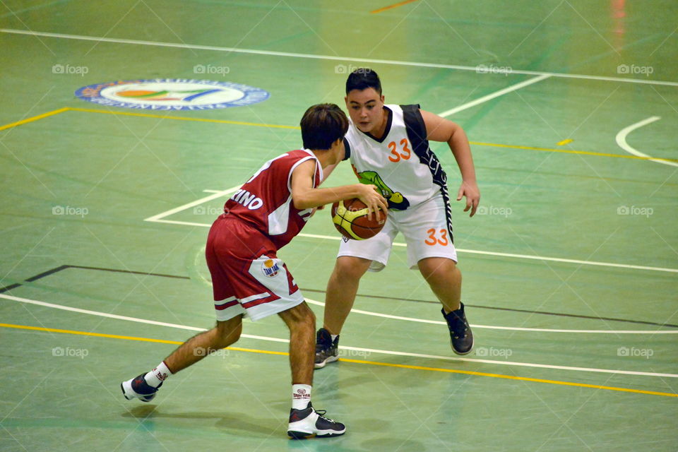 youth sports, basketball game