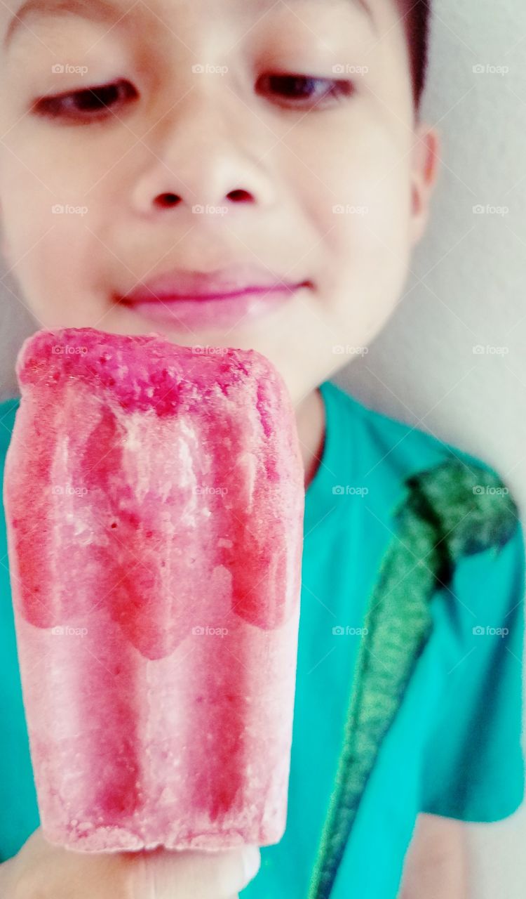 fun summer  ice popsicles