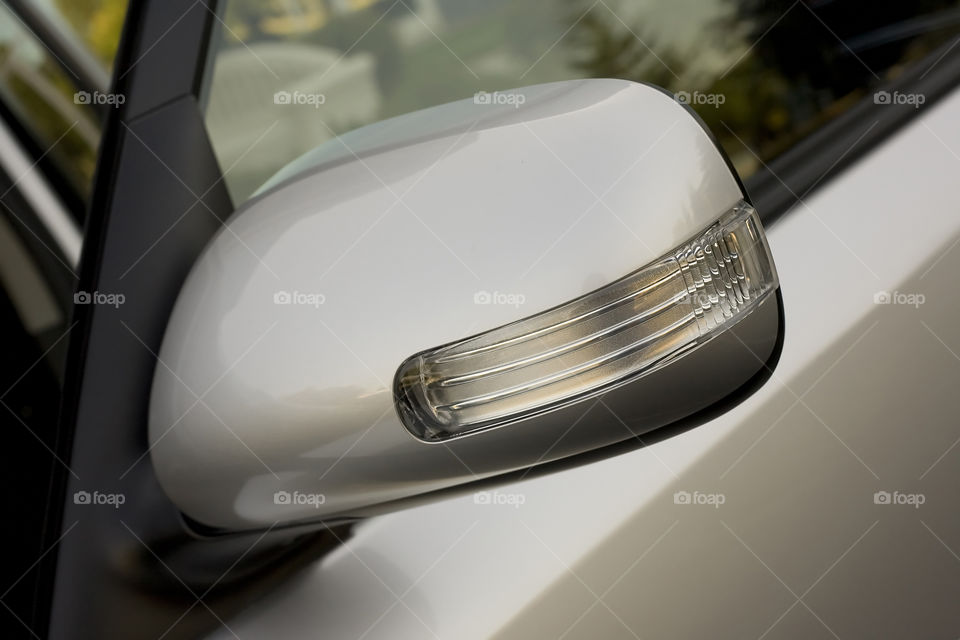 Side view mirror with turn signal 