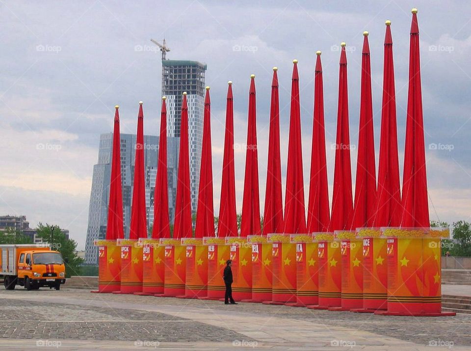 city red memory monument by anetteaventyr