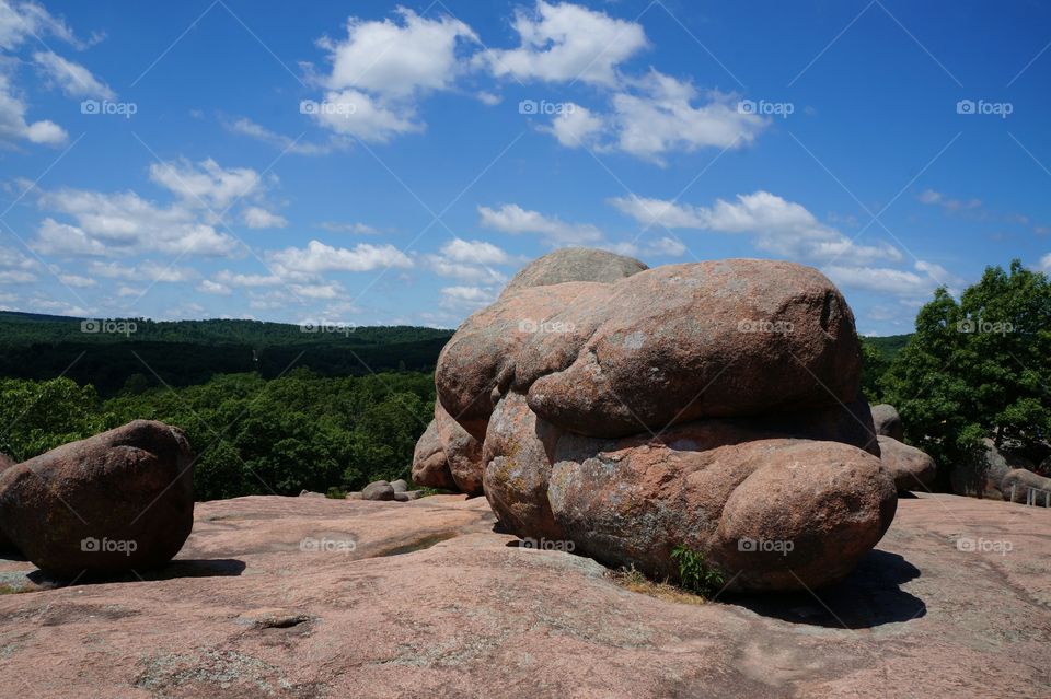 Scenic landscape view