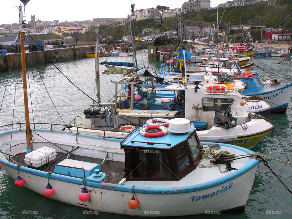 boats fish harbour fishing by snappychappie