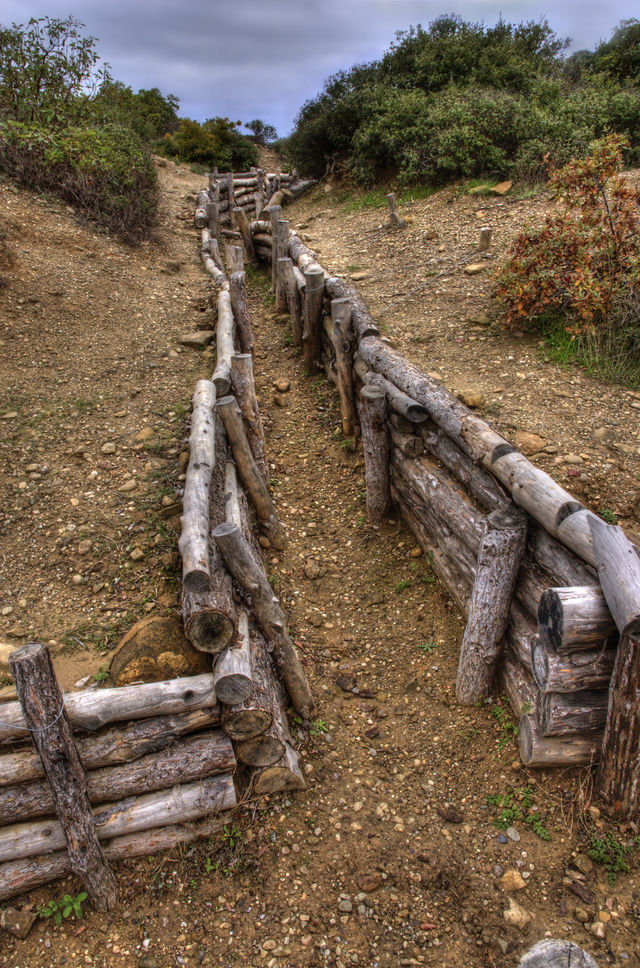 Trenches from Battle of Çanakkale