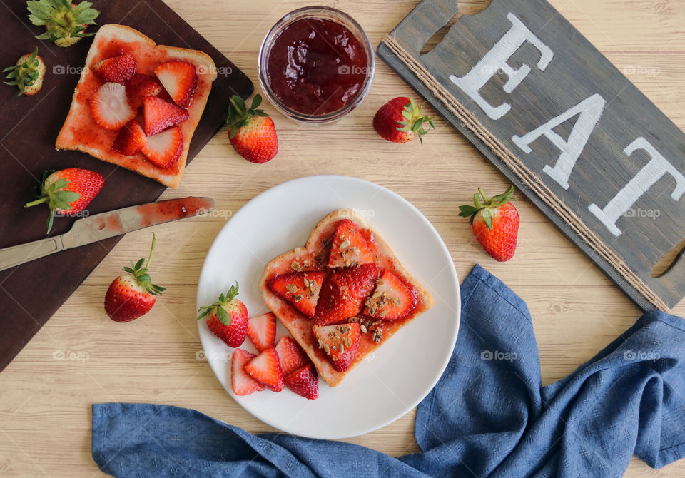 Strawberry Jam Sandwich