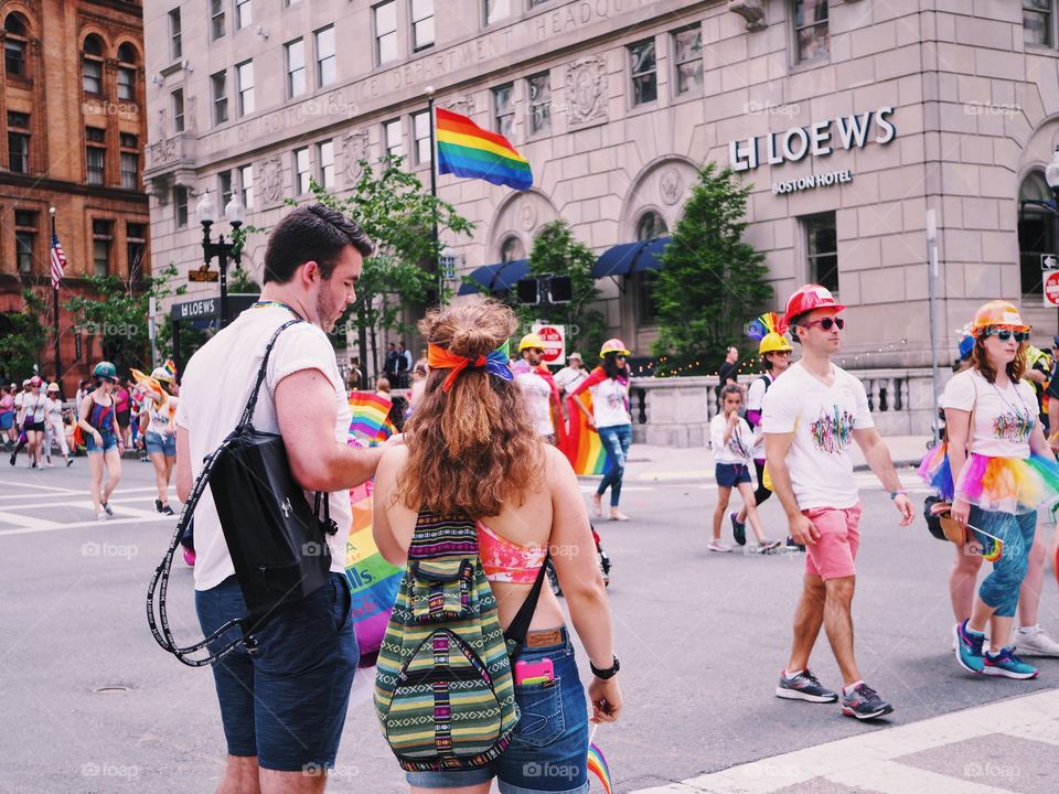 Pride Parade in Boston