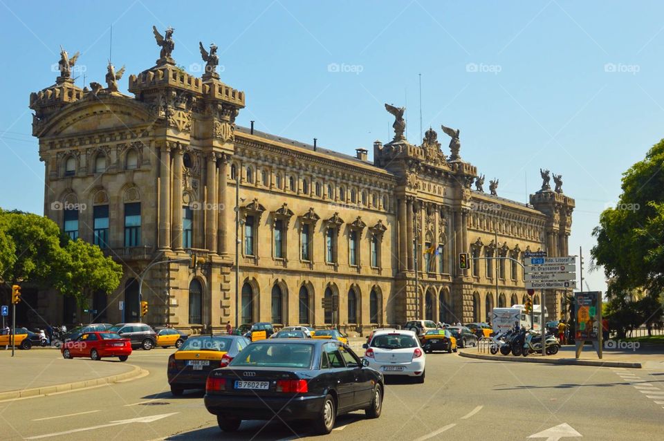 Barcelona traffic