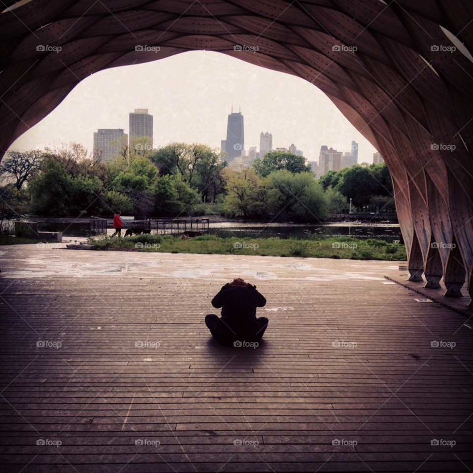 urban metro meditation chicago by proxyuid