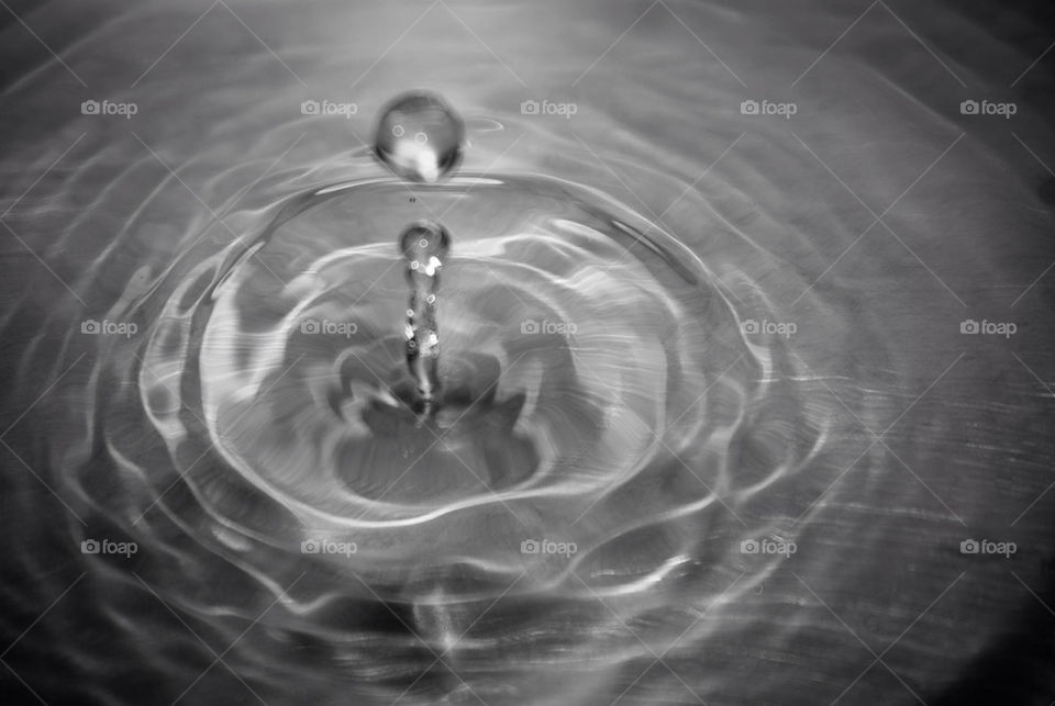 macro water wave drop by arthurmb