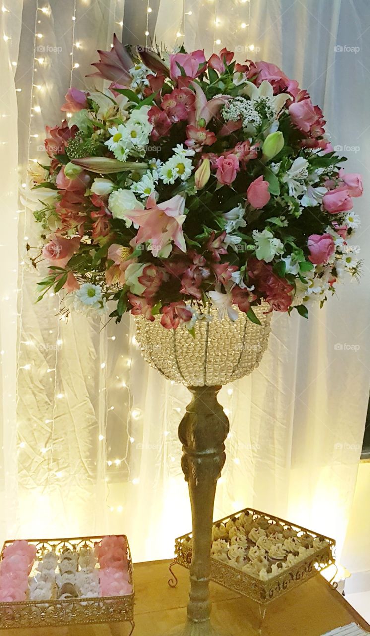 Colofour Flowers of the wedding party