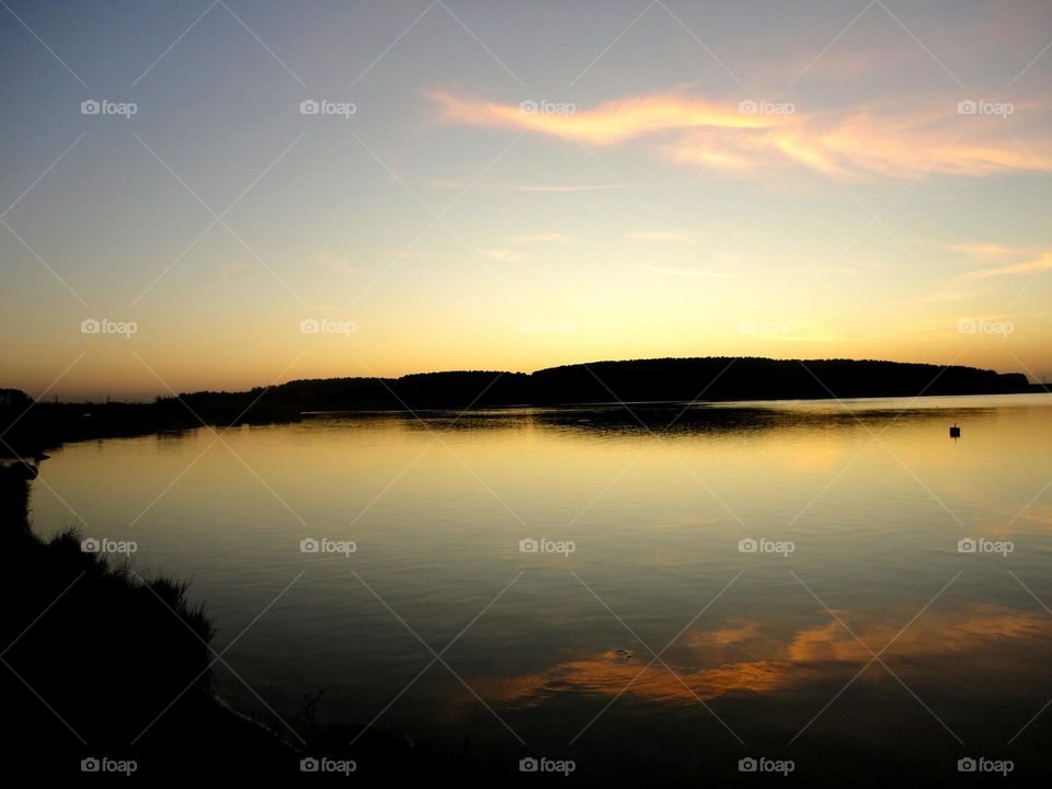 Idyllic lake