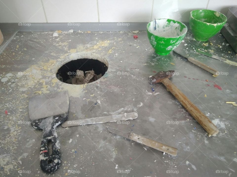 Dental technician laboratory