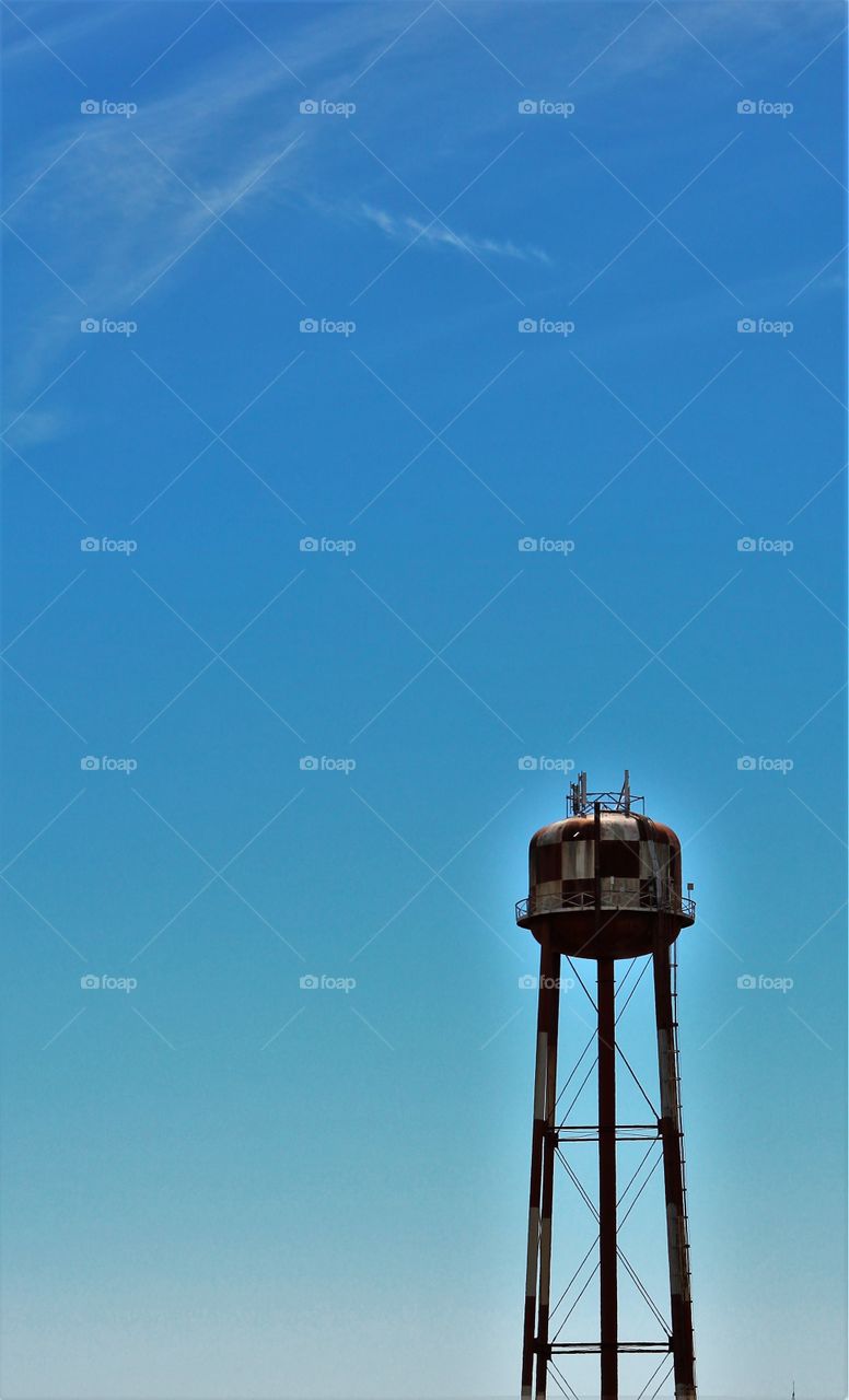 water tower all alone