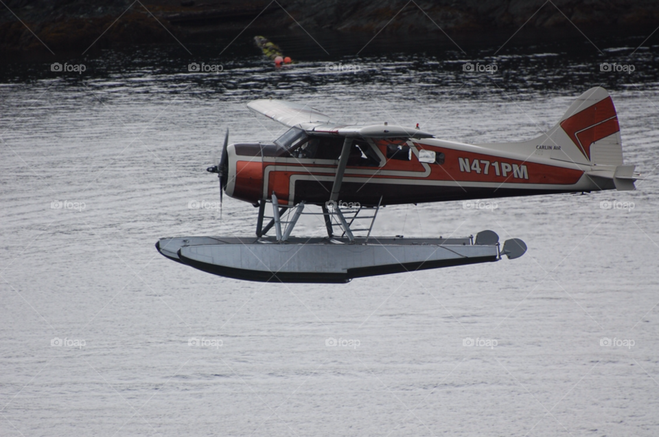 alaska water flying plane by cwassi