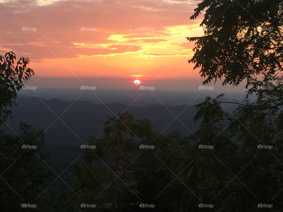 Smoky Mountain Sunset