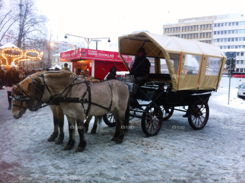 Vehicle, Cart, Transportation System, Carriage, People