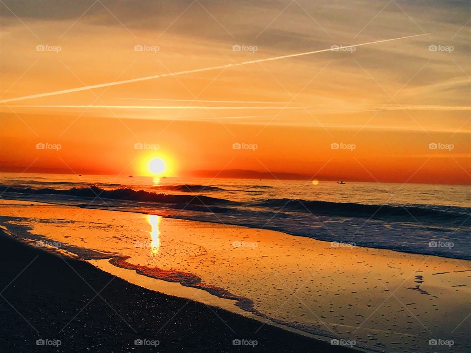 Sunrise over Myrtle Beach, South Carolina