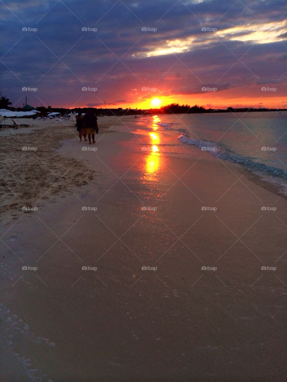 Sunset in Caicos