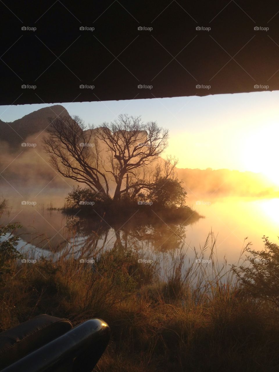 Sunrise Africa. A sunrise in Africa
