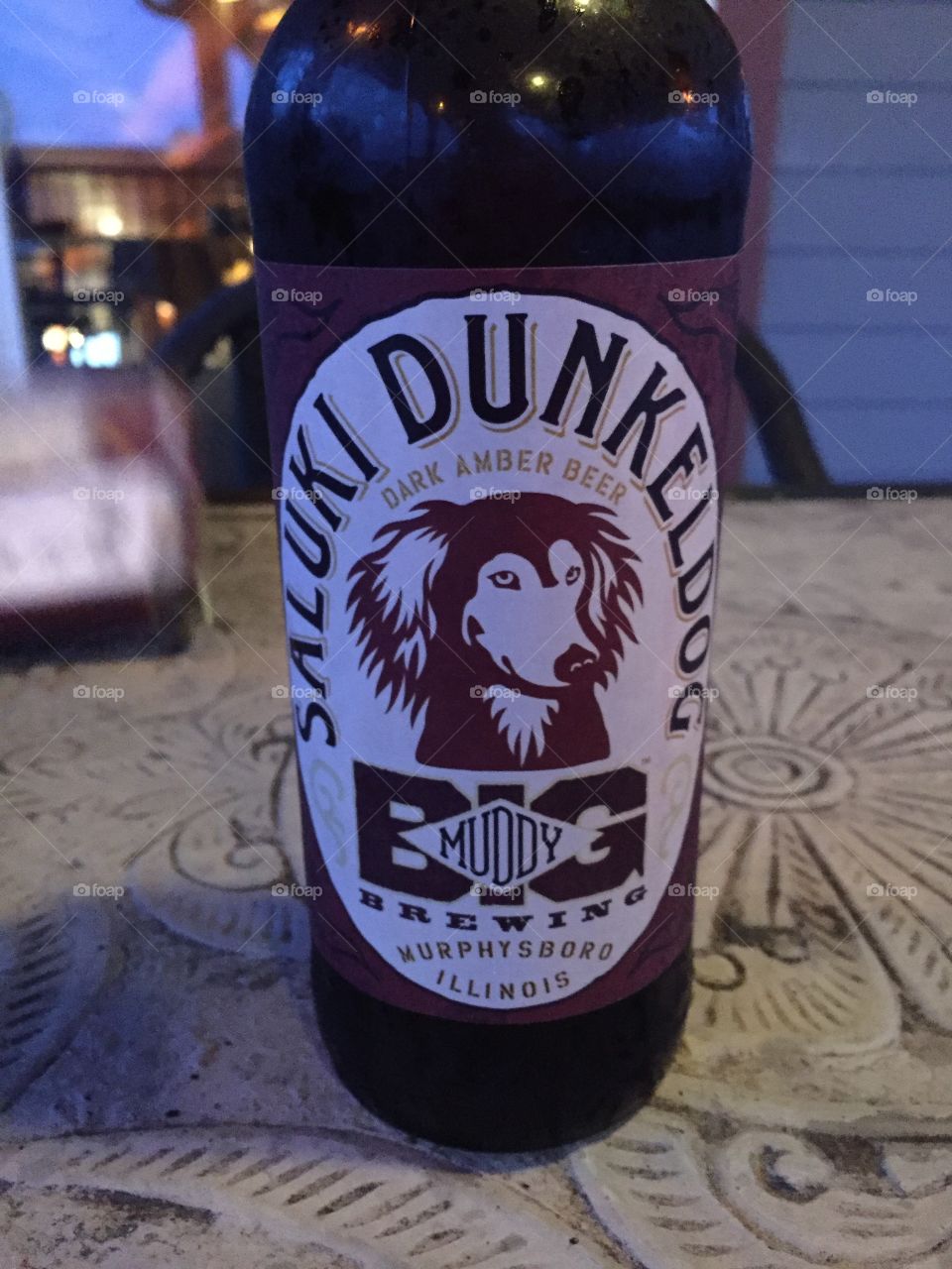 Saluki Dunkeldog beer