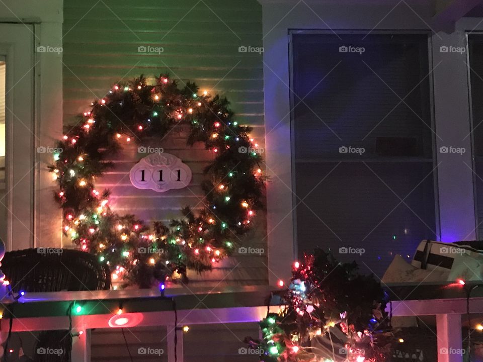 Christmas Wreath Lights 