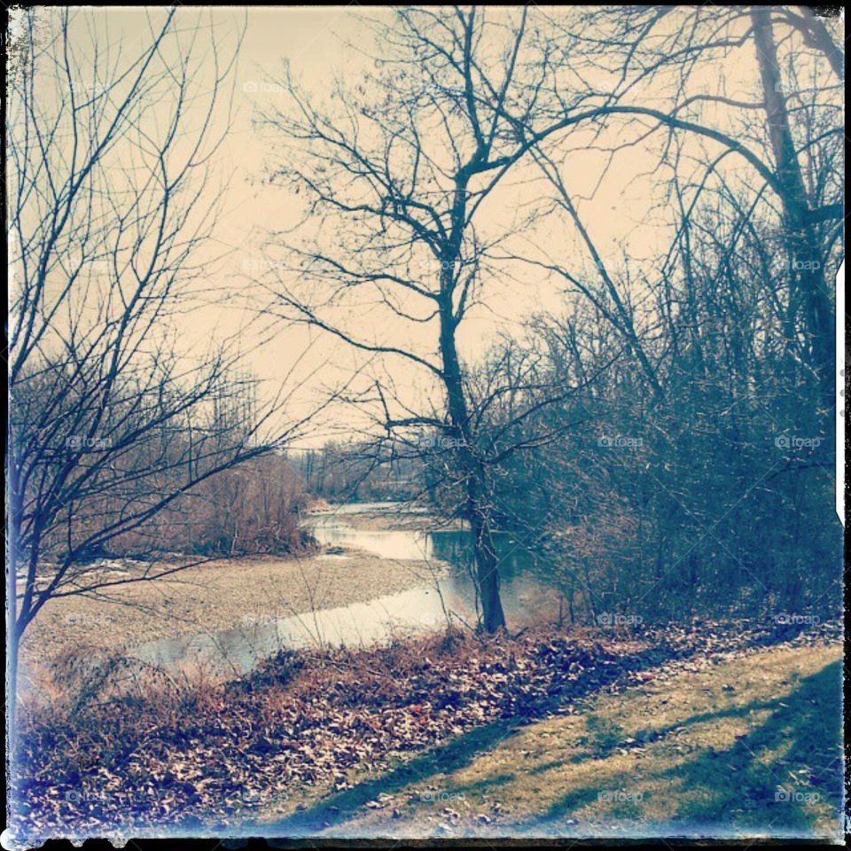 late winter fair weather