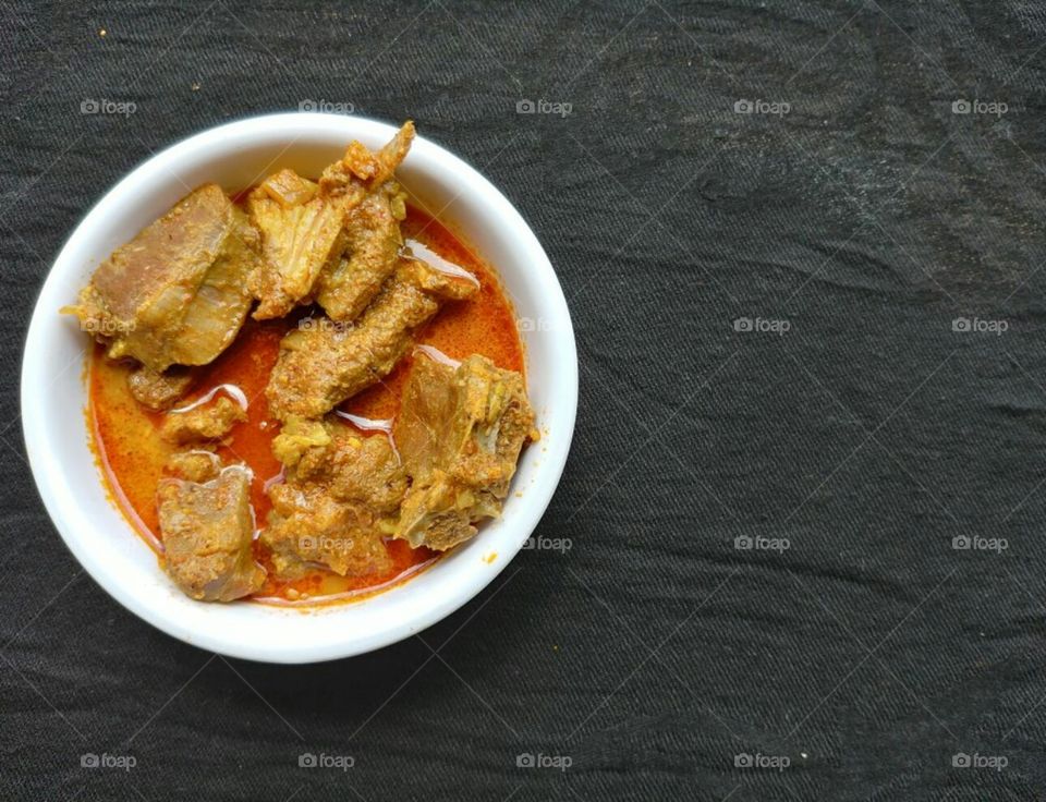 Indian chicken curry
