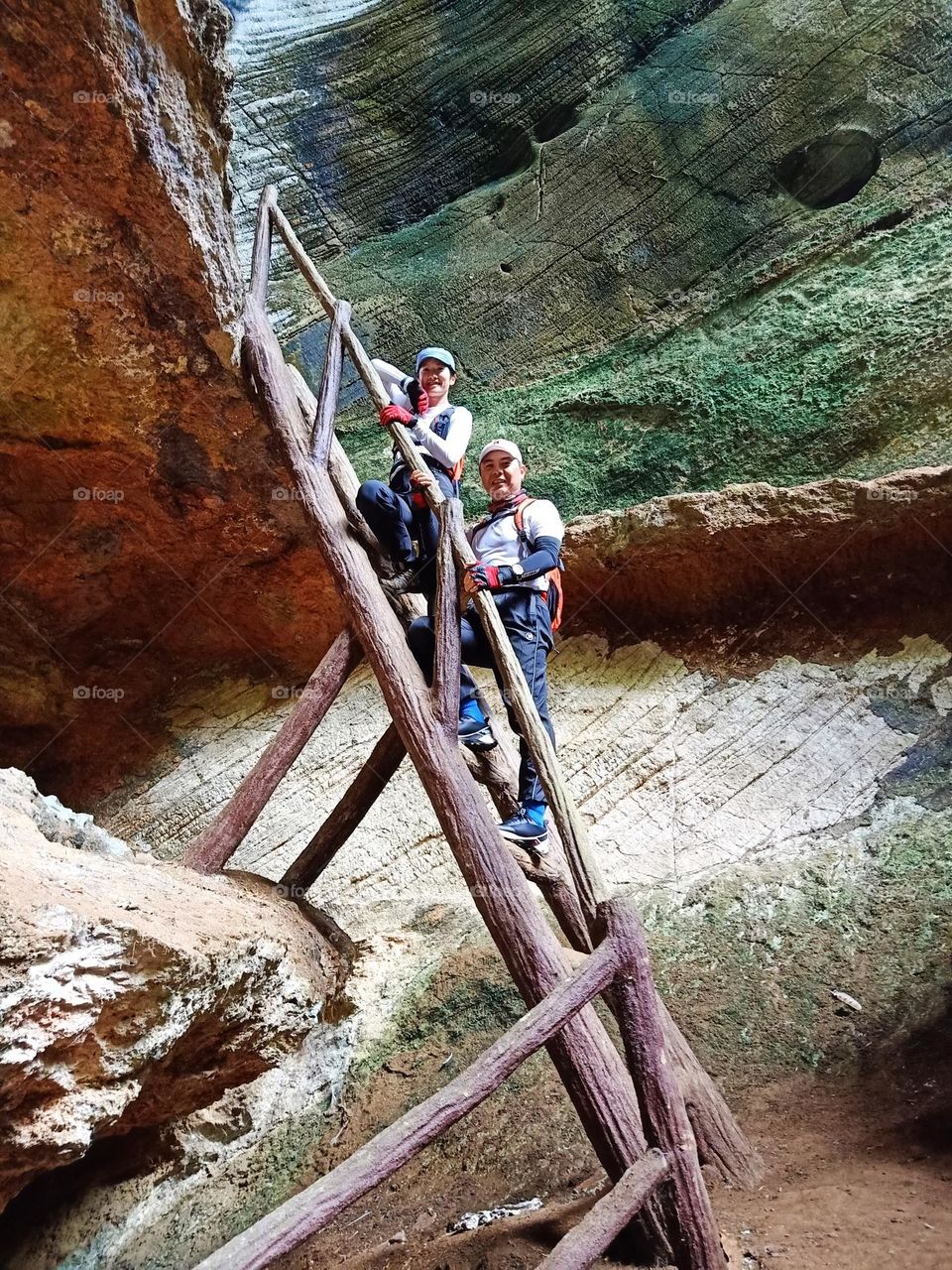 Exploring in Gua Terus