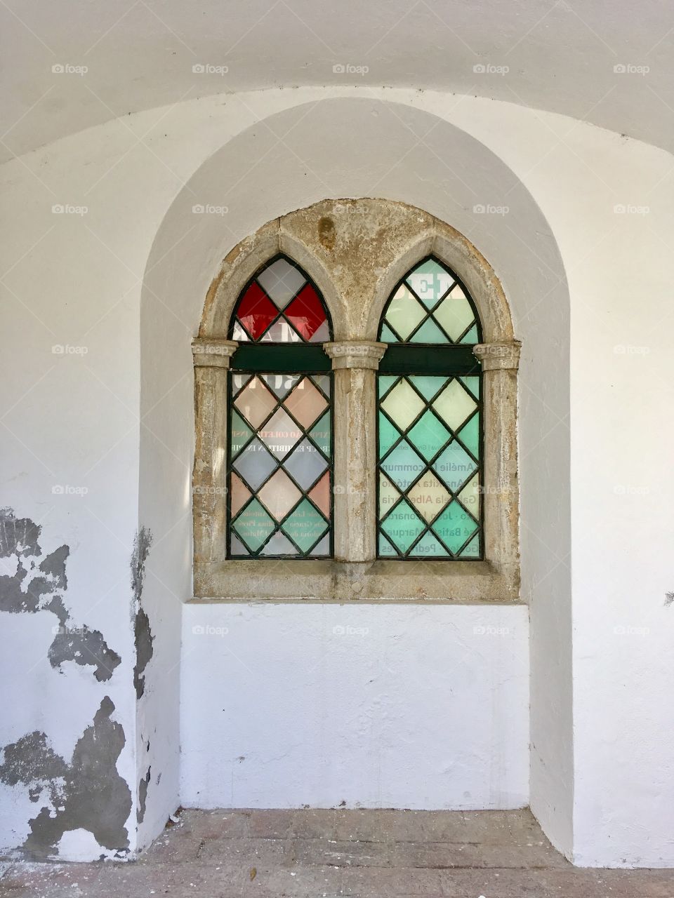 Stained glass window