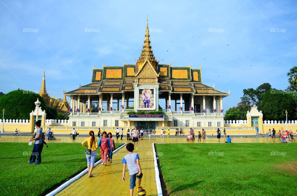 Royal palace Phnom Penh 