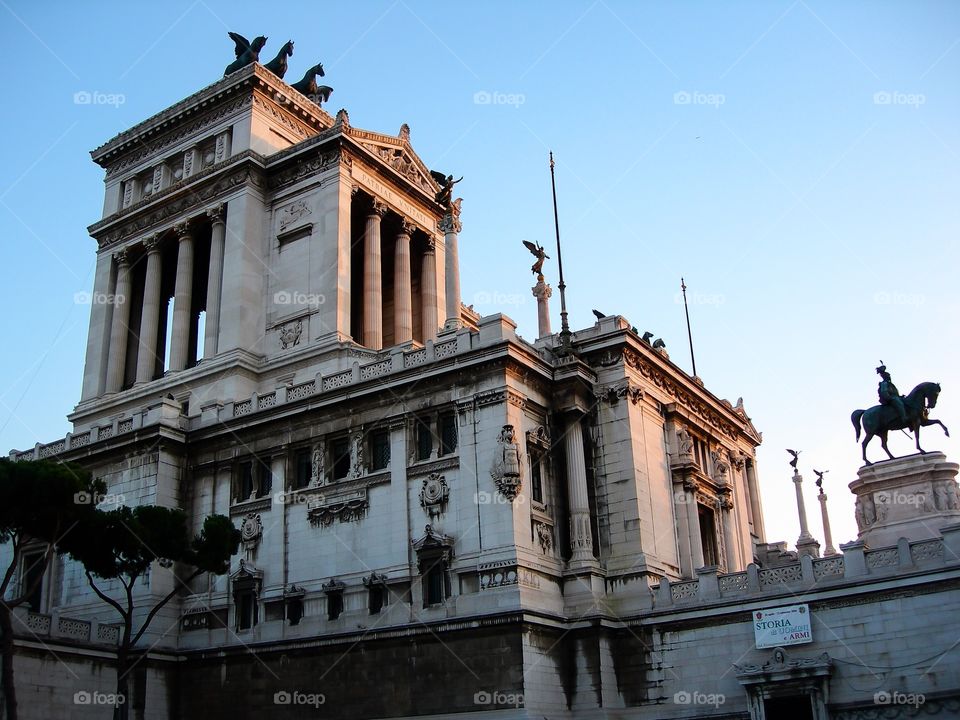 Monumento a Victor Manuel II. Monumento a Victor Manuel II, Altare della Patria (Roma - Italy)