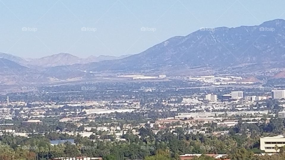 Valley With Mountains