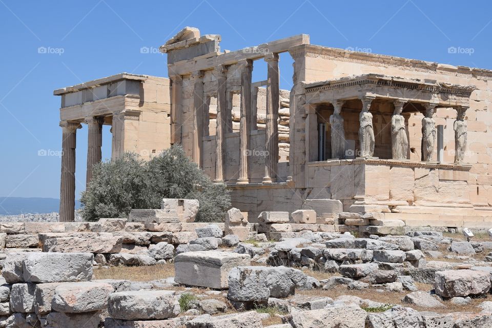 Erechtheion in Athens, Greece