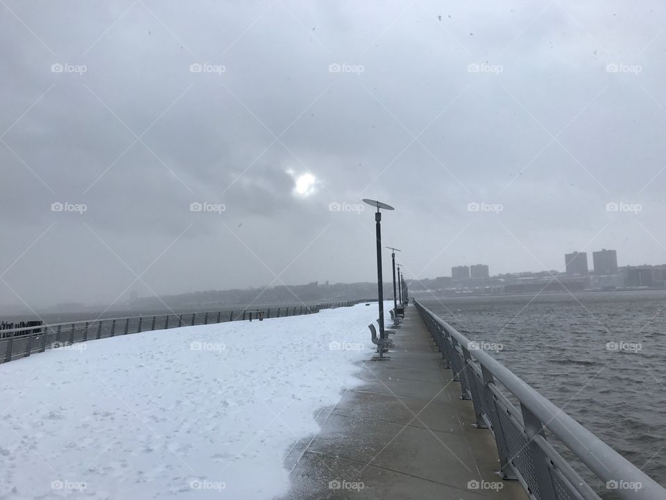 Snowstorm in NYC is over 