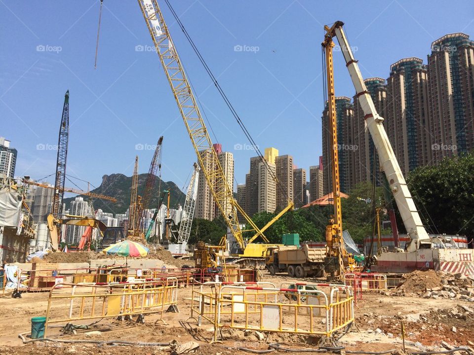 Hong Kong construction 